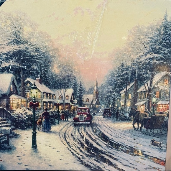 NEW Springbok Thomas Kinkade Village Christmas Puzzle 1000 pieces - Picture 7 of 7